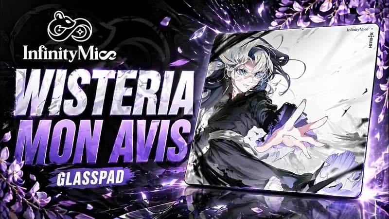Wisteria Glasspad